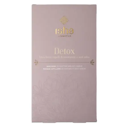 Isha Cosmetics Mascarilla Capilar Detox Detoxificante y Seborreguladora 100g